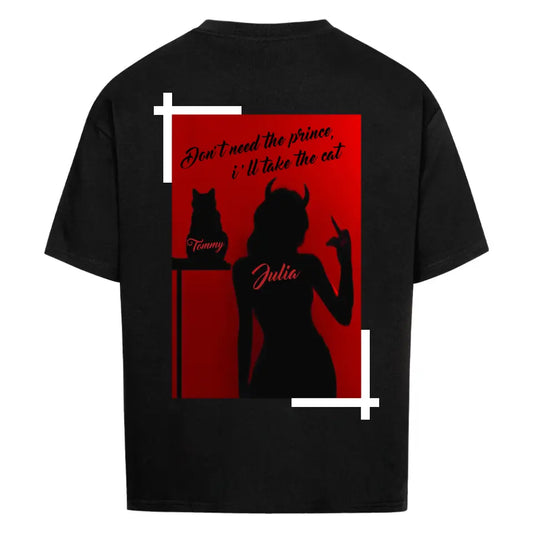 Teufelsfrau - Premium Oversize T-Shirt - Unisex