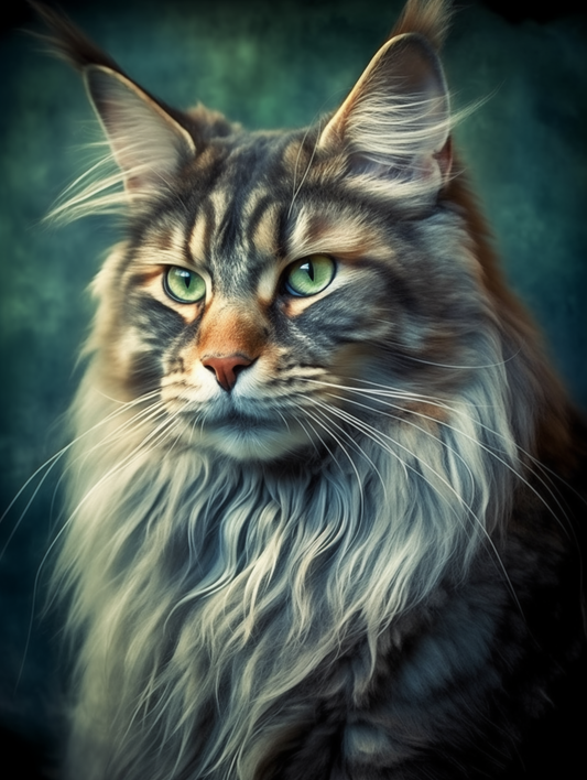 Maine Coon cat - poster